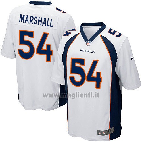 Maglia NFL Game Denver Broncos Marshall Bianco